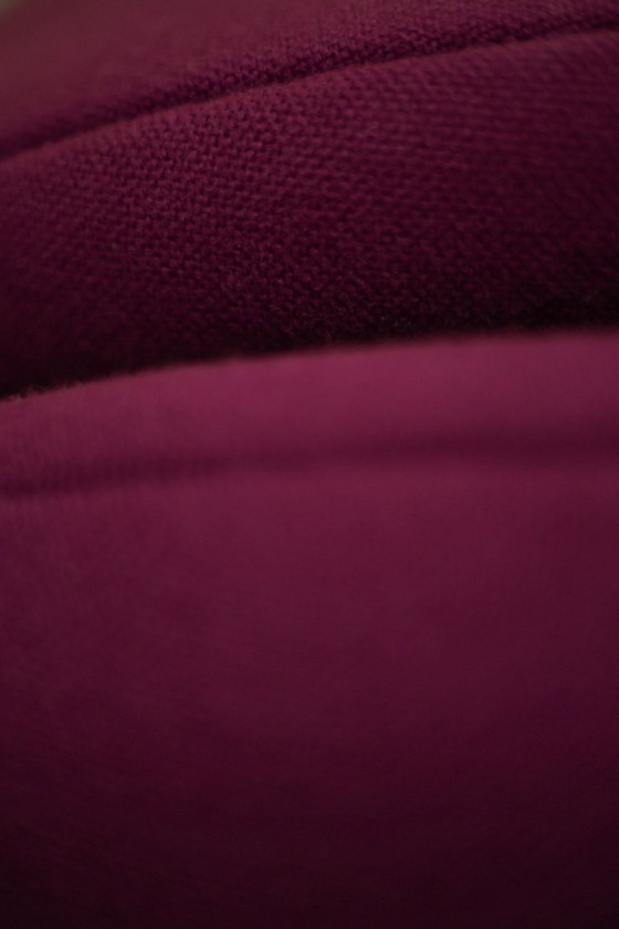 Orangenscheibe F473B Artifort Fuchsia – Sessel, Metal, Textile (photo 6 of 7)