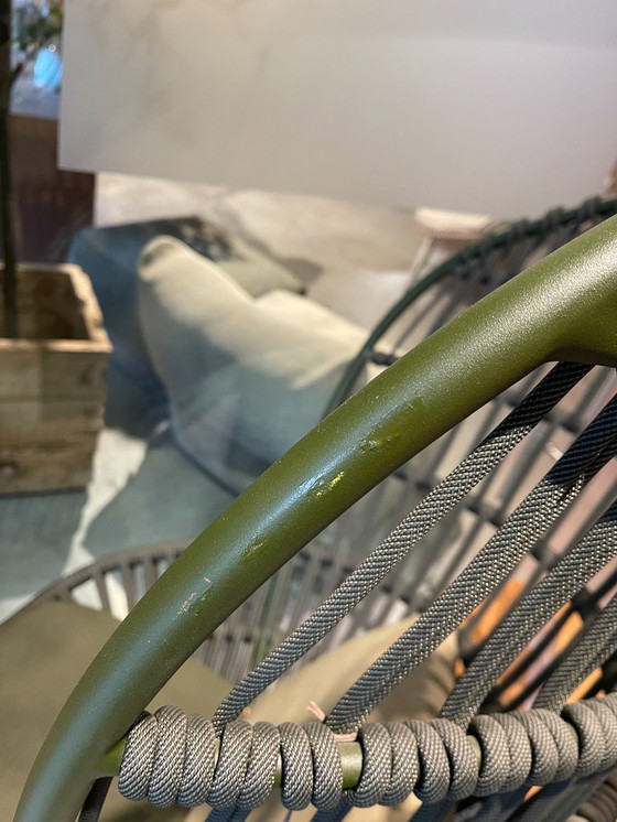 Image 1 of 1 fauteuil club Cala avec table d'appoint en maille de Kettal