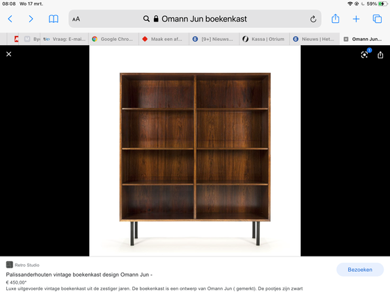 Image 1 of Oman Junn boekenkast