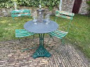 Tavolo da giardino, tavolo da bistrot, stile francese anni '50
