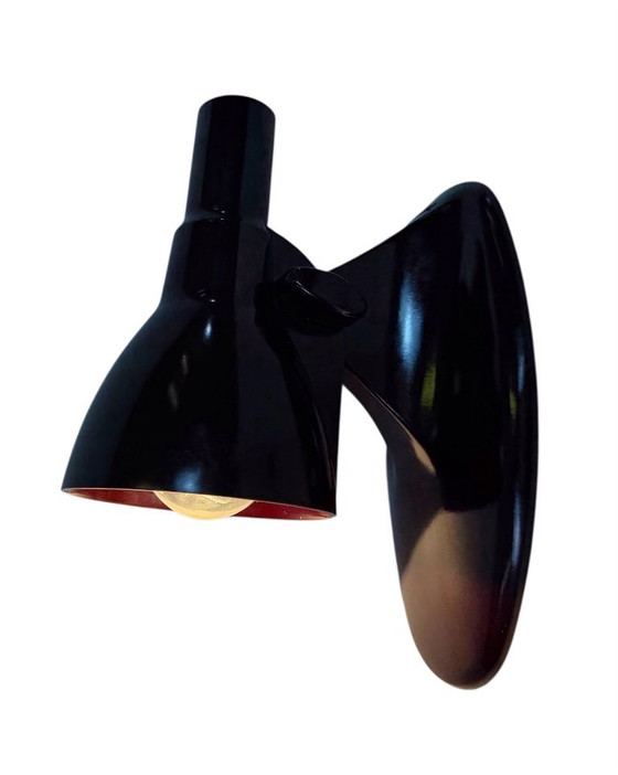 Image 1 of Applique vintage in bachelite marrone di metà secolo, anni '50