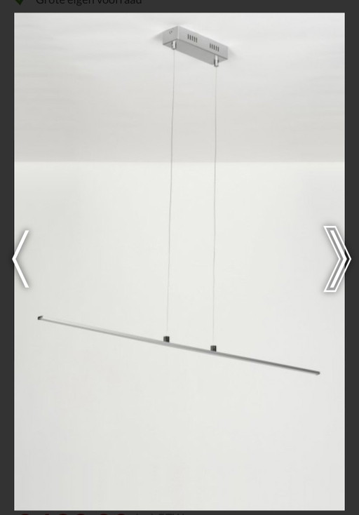 Lampada a sospensione LED stretta – hanglampen, Metal, Plastic (photo 2 of 14)