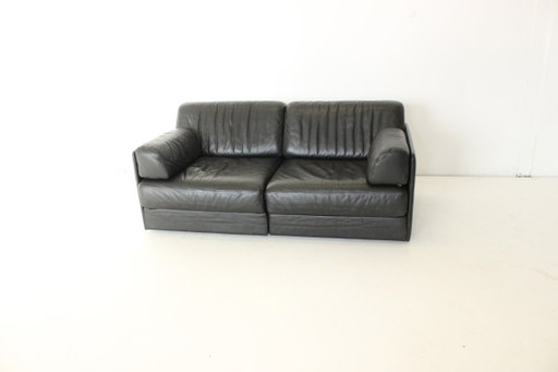 Canapé-lit en cuir De Sede DS 76, canapé design Desede Daybed