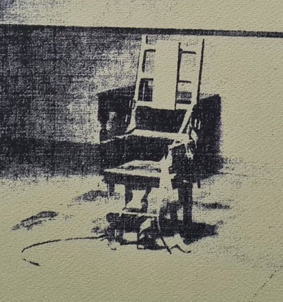 Image 1 of Después de Andy Warhol, Silla Eléctrica, década de 1980, litografía