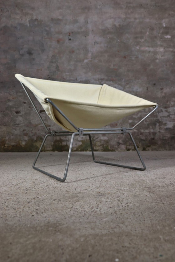Image 1 of AP-14 – “Anneau” loungestoelen – Set van 2 – Pierre Paulin – A. Polak – Nederland / Frankrijk – jaren 1950
