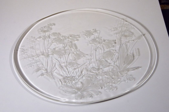 Dekorativer Glasteller, Wiesengrund, Deutschland, 33 x 1 cm – Dekorative Objekte (photo 6 of 7)