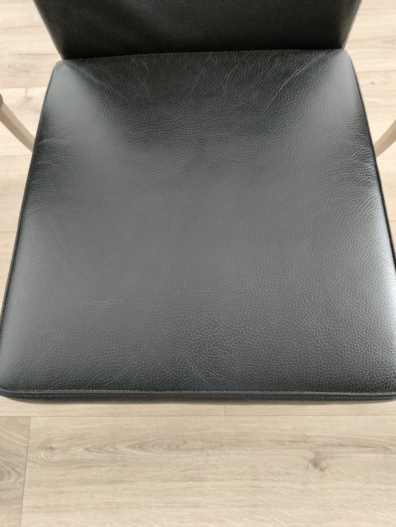 Image 1 of Bert Plantagie design eettafel en 4 eetkamerstoelen 