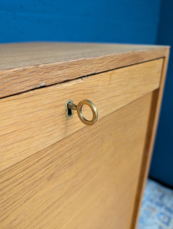 Image 1 of Classeur vintage en chêne, 1960