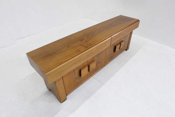 Credenza italiana vintage anni '60, Credenze, Legno, Marrone, Mid Century Modern (foto 4 di 11)