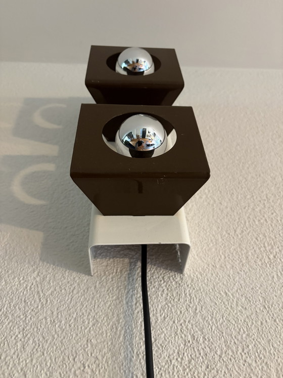 Vintage Massive Wall light 70s – Metal (photo 3 of 6)