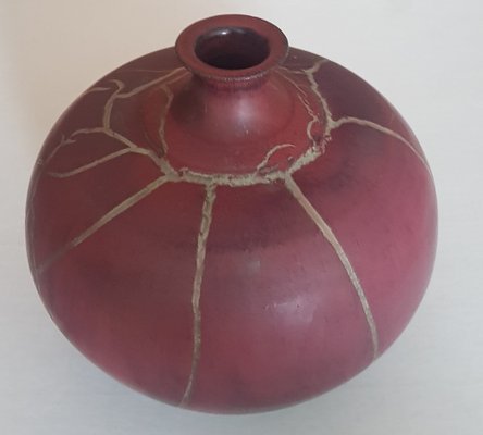 Vase en céramique émaillée de Mario Enke, 1991