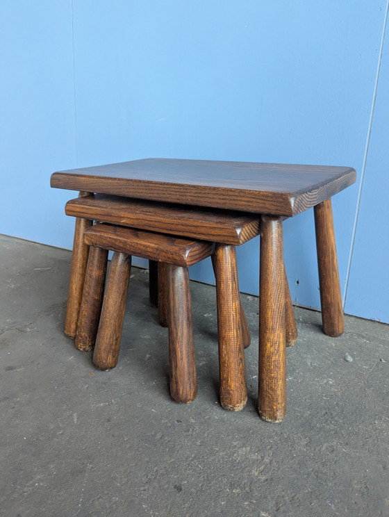 Image 1 of Mimiset Oak – Brutalist - 1970s