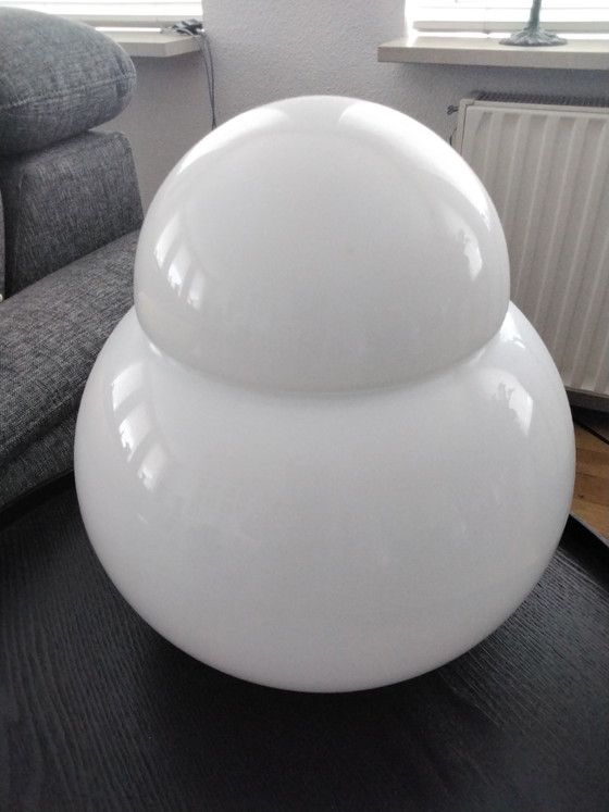 Designer Table Lamp – Fontana Arte, Glass (photo 4 of 5)