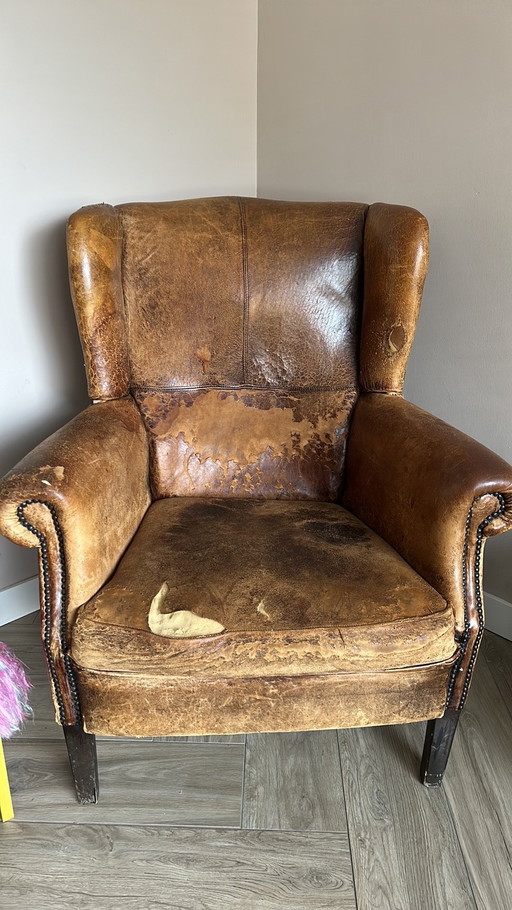 Vintage Ohrensessel