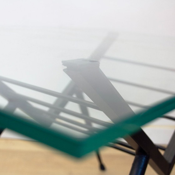 Image 1 of Couchtisch aus Metall und Glas, Spanien, 1970er Jahre