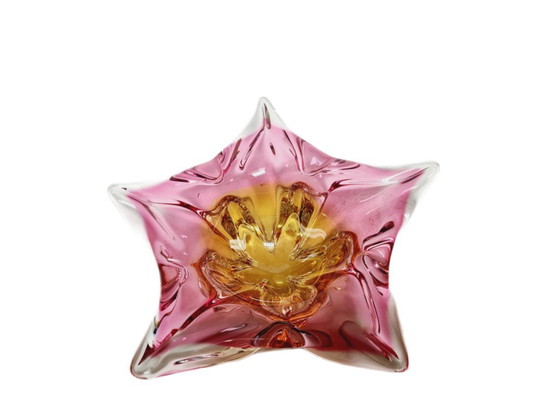 Bol décoratif de J. Hospodka pour la verrerie Chribska, ancienne Tchécoslovaquie, années 1960 – Glass (photo 7 of 15)