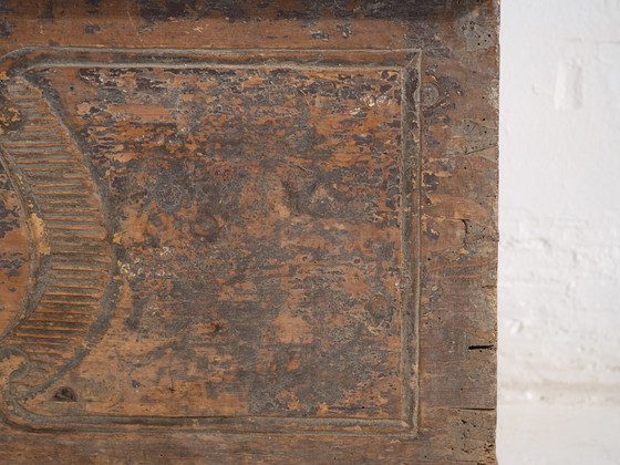 Coffre ancien en bois massif (Année 1830) #34 – Armoires de rangement, Rustic (photo 32 of 40)