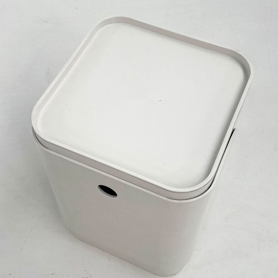 Image 1 of White Laundry Bin by Anna Castelli for Kartell, 1970s