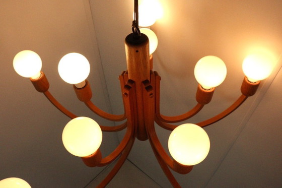 Domus Hanglamp Kroonluchter Vintage Eiken – Hanglampen, Wood (photo 8 of 20)