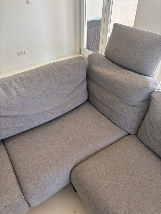 Image 1 of Cara Corner Sofa Slate Gray