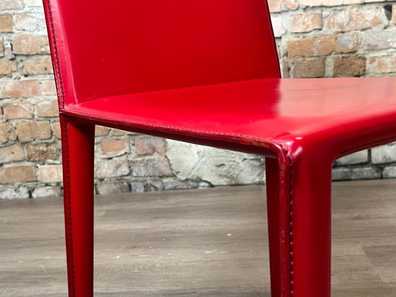 Image 1 of 4x Arper Norma rosso