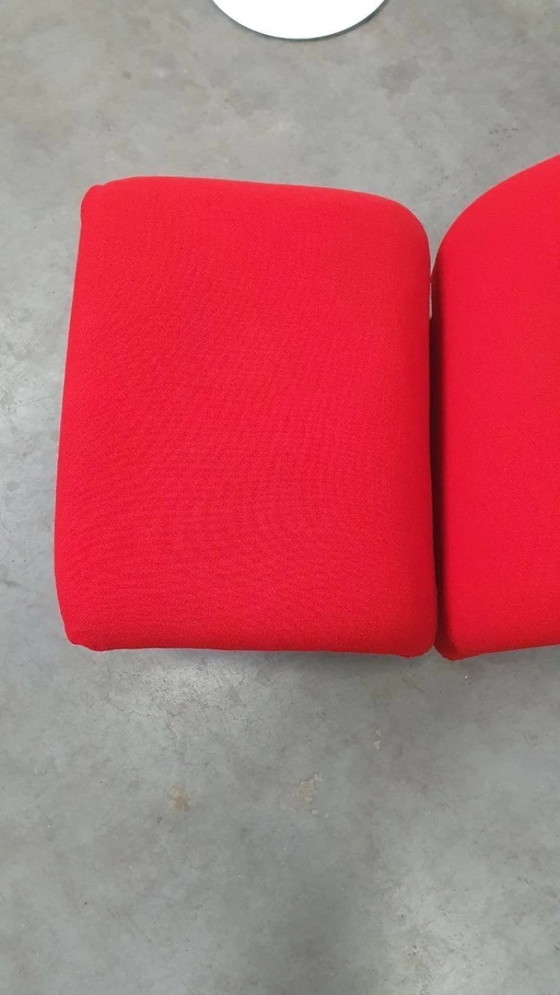 Image 1 of Artifort Pierre Paulin concorde kwekkie rood retro