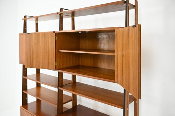 Image 1 of Mueble de pared italiano, década de 1950.