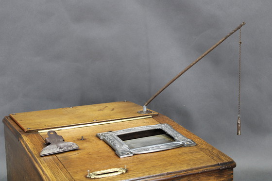 Image 1 of Antike hölzerne Registrierkasse