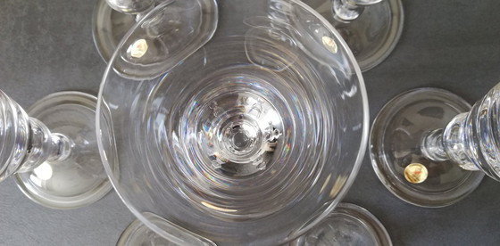 Image 1 of Set di 7 bicchieri di cristallo Royal Leerdam - Baluster - Restauro Colonial Williamsburg