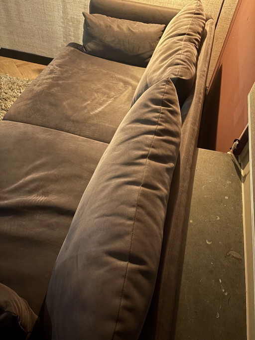 IKEA Soderhamn 3-seater sofa with armrests dark blue