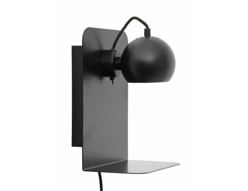 Frandsen Ball Wall Lamp USB – Matt Black