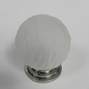Art Deco Ceiling Lamp With Frosted Glass Shade, 1930s