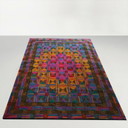 1980s Gorgeous Missoni Geometric Wool Rug for T&J Vestor