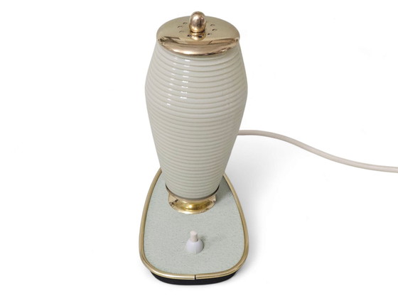 Lampada da comodino/tavolo estremamente rara, anni '50 – Lampade da tavolo, Metallo, Ottone (photo 3 of 8)