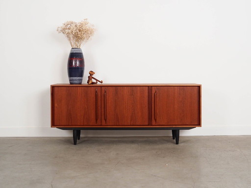 Sideboard aus Teakholz, dänisches Design, 1960er Jahre, hergestellt in Dänemark