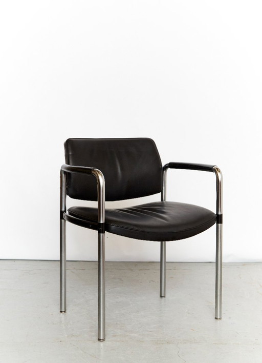 Sedia da conferenza Jørgen Kastholm nr. 3712 per Kusch & Co., set da 4