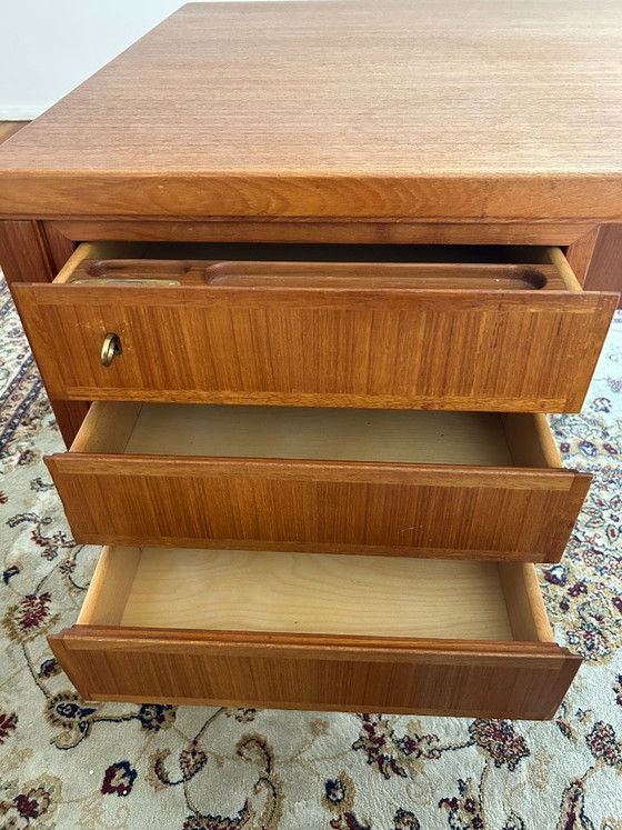 Teak desk - Model 77 Omann Jun, Denmark, 1960s – Wood (photo 5 of 7)