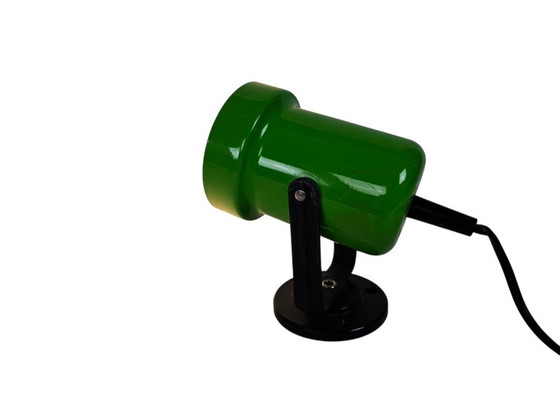 Image 1 of Anvia Almelo - Holland - J.J.M. Hoogervorst - muurspot - groen- metaal  - 60's