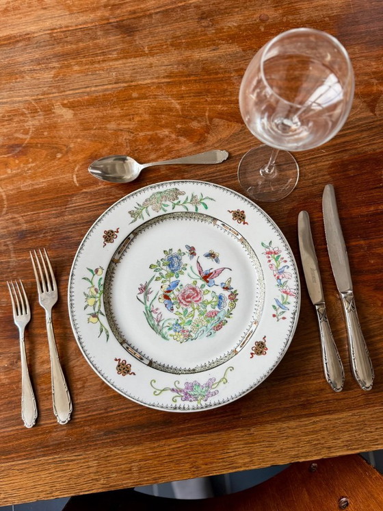 Image 1 of Set of 6 decorative Chinese style plates