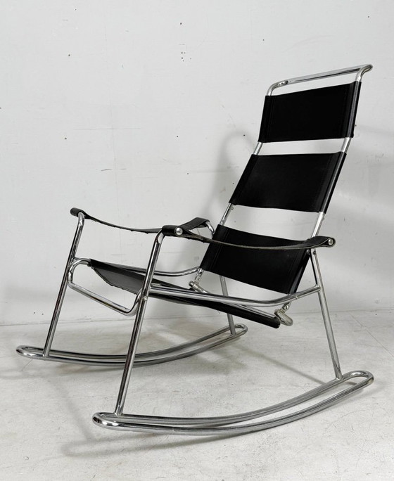Image 1 of Mecedora de estilo Bauhaus, Francia, década de 1970.