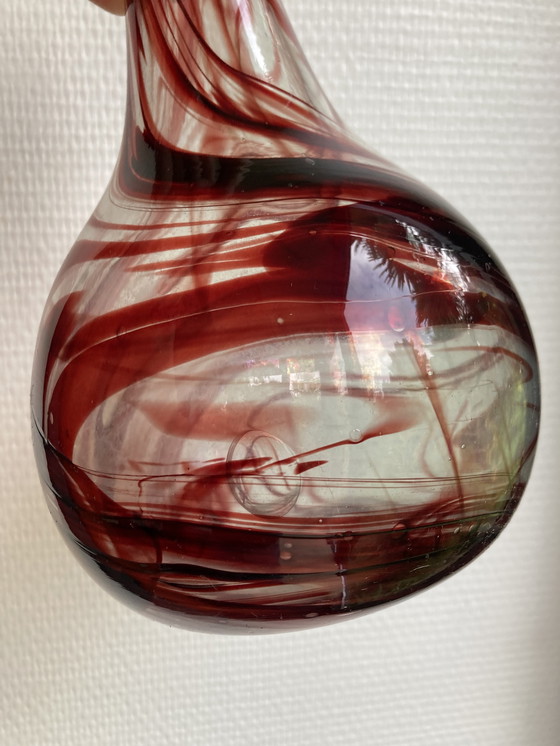 Image 1 of Elegante vaso di vetro vintage