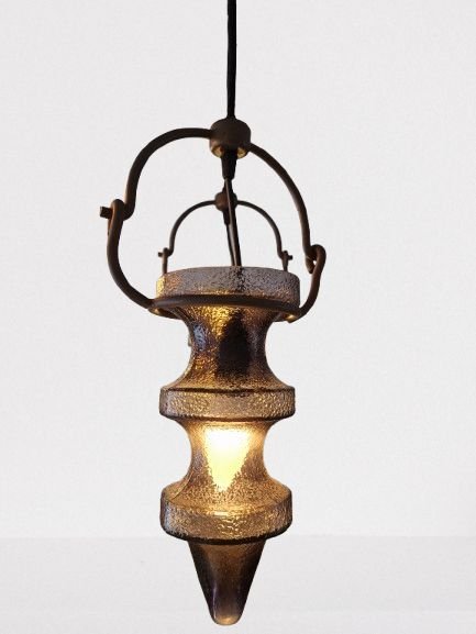 Lampada a Sospensione Stalattite di Nanny Still per Massive & Val Saint Lambert – Lampade a sospensione, Vetro (photo 4 of 7)