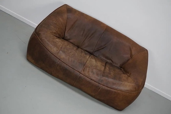 Image 1 of Divano Gerard van den Berg Ringo in pelle vintage, anni '70