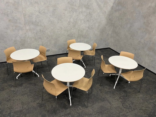 HAY About A Table AAT20 – runder Esstisch Ø80 cm (weiß)