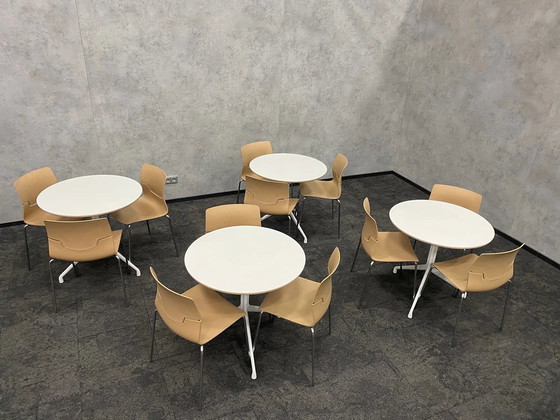 Image 1 of HAY About A Table AAT20 – tavolo da pranzo rotondo Ø80 cm (bianco)