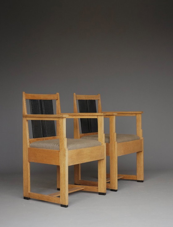 Image 1 of Fauteuils Art Déco par Cor Alons pour Winterkamp & van Putten, 1920s, Set de 2