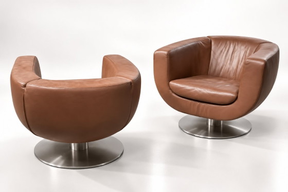 2 Poltrone B&B Italia Tulip – Leather (photo 5 of 5)