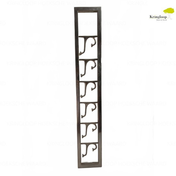 Image 1 of Franse Art Deco kapstok of kapstok met draaibare haken