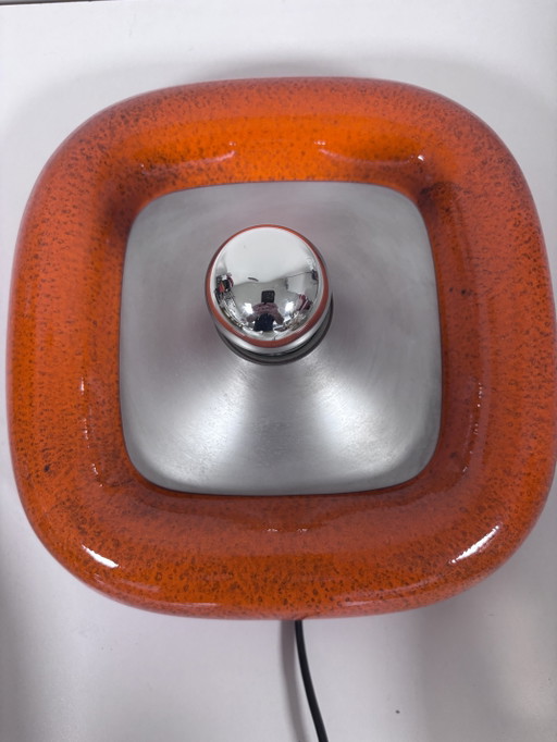 Zeldzame Kaiser Leuchten Wandlamp Model 11/0039 Klaus Hempel Space Age