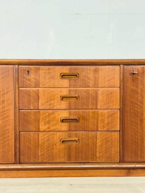 Image 1 of Beautiful Albin Johansson & Sons sideboard / teak sideboard / living room cabinet / vintage chest of drawers